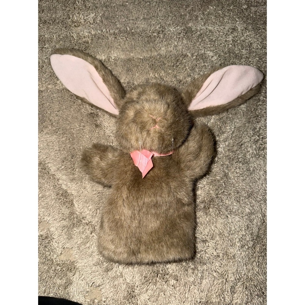 Vintage Dakin Floppy Ear Bunny Rabbit Hand Puppet 1993